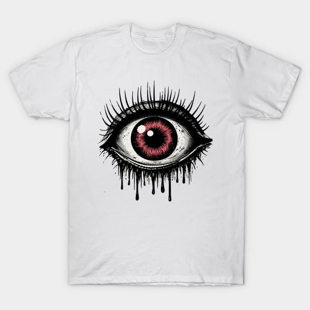 THE EYE HORROR T-Shirt by Evgmerk